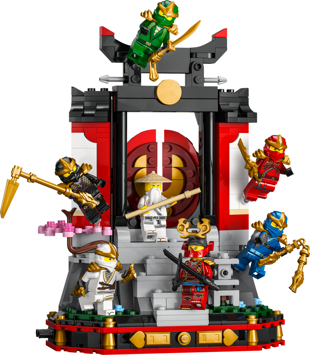 Lego Ninja Character Display 15th Anniversary