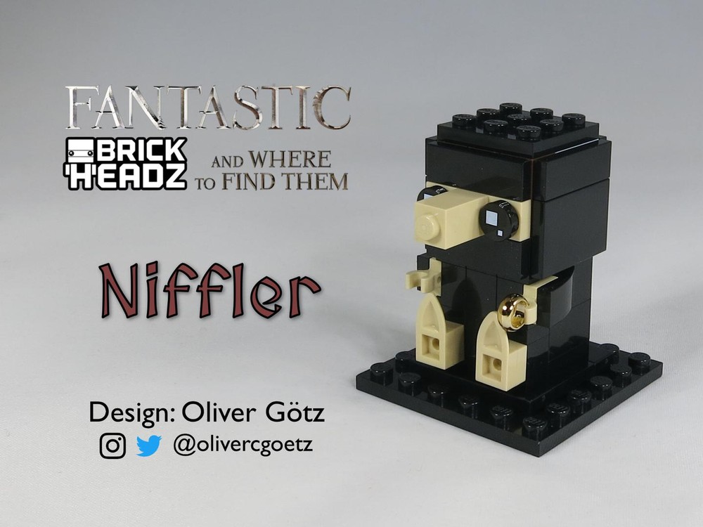 Lego Fantastic BrickHeadz and Where to Find Them: Niffler