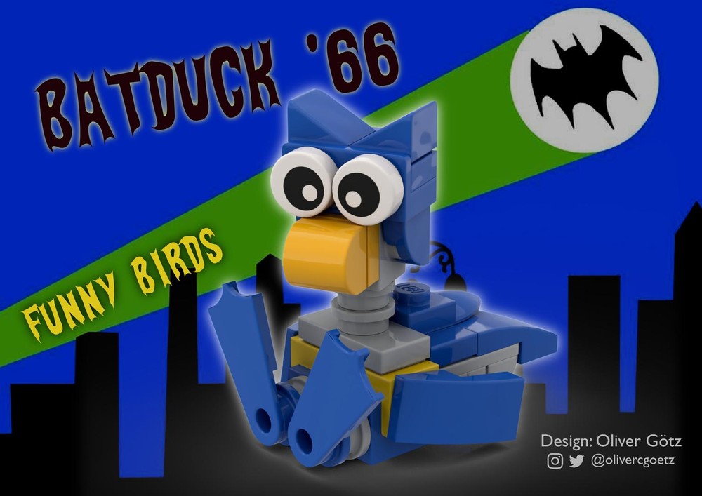 Lego Funny Birds: Batduck '66