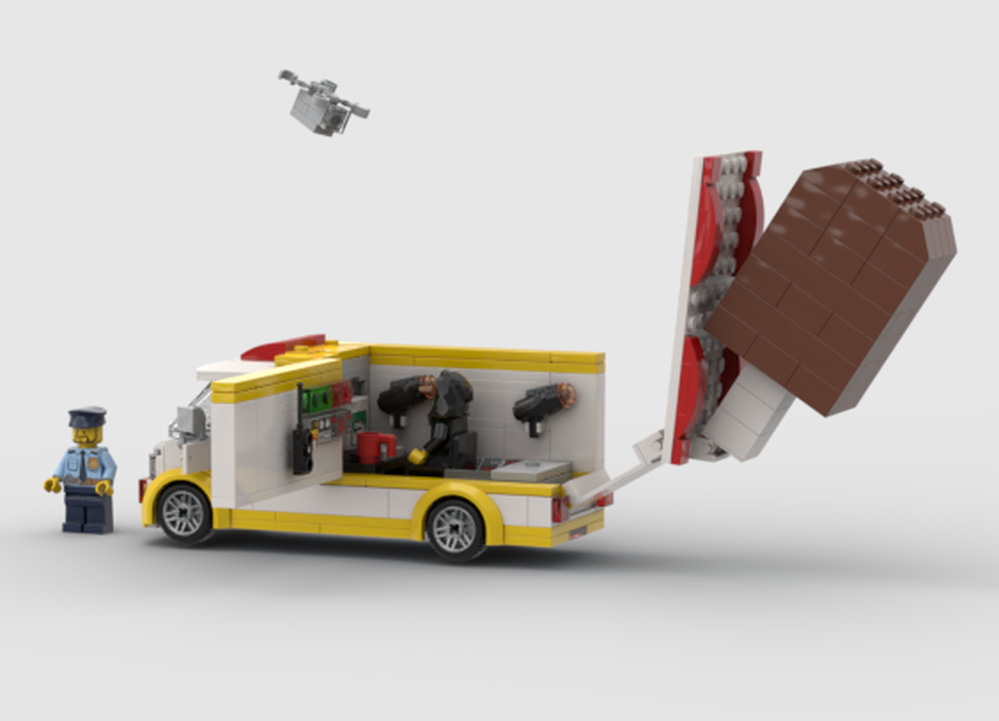 Lego The ice cream truck: Operation Brainfreeze