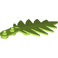 Lego Plant, Palm Leaf Small / Lime