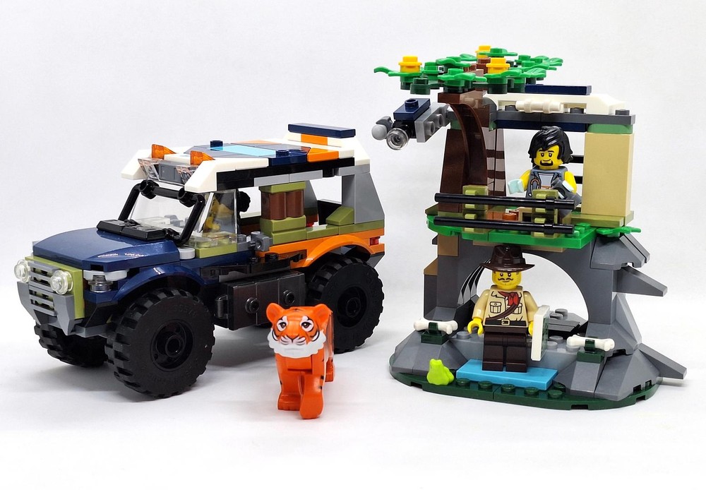 Lego 60426 Jungle Hideout & Jeep