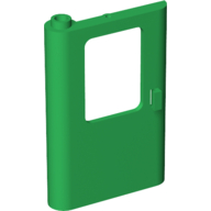 Lego Door 1 x 4 x 5 Train Left / Green
