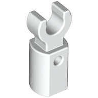 Lego Bar Holder with Clip / White