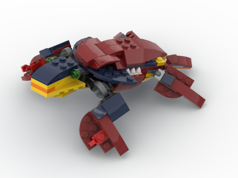 Lego Fire Turtle