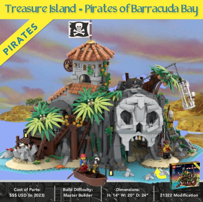 Lego Treasure Island - Pirates of Barracuda Bay