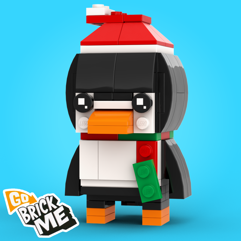 Lego Christmas Penguin BrickHeadz