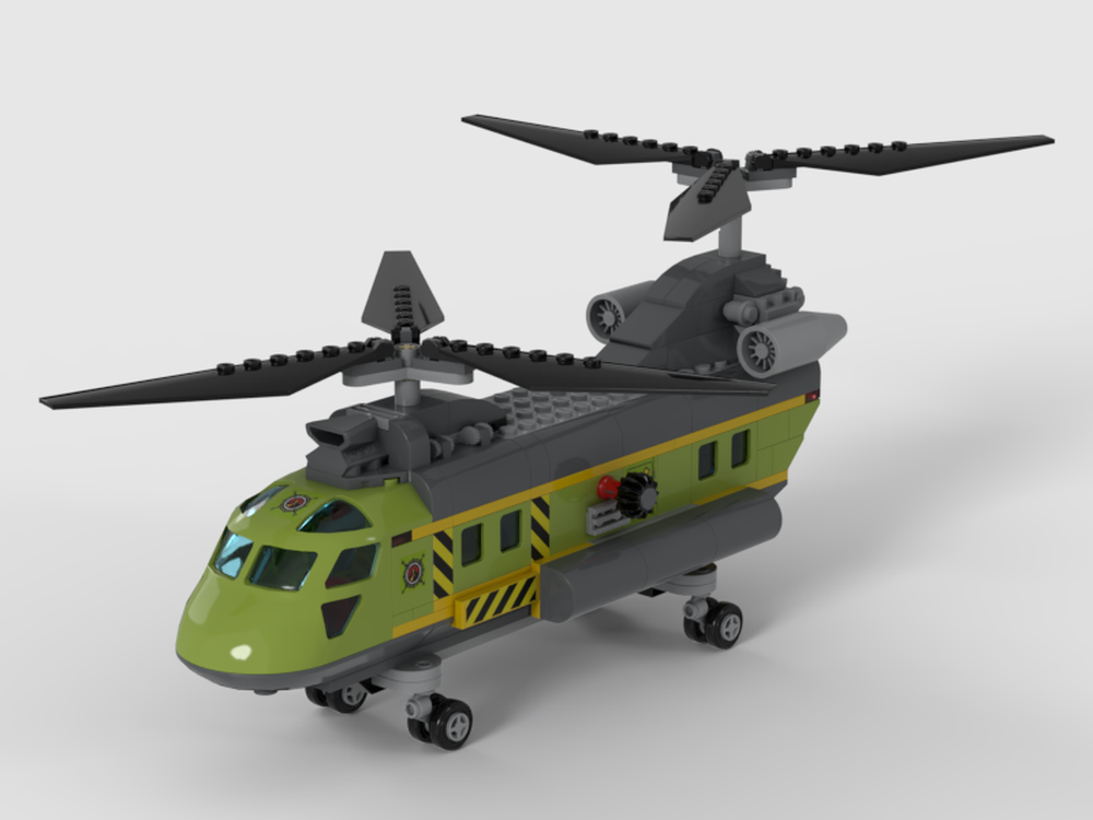 Lego Vulcano Heavy Lift Helicopter Version