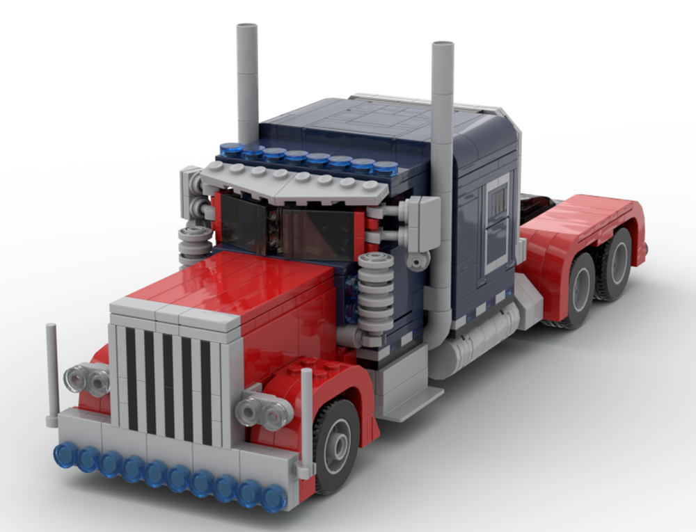 Lego Optimus Prime Peterbilt 379