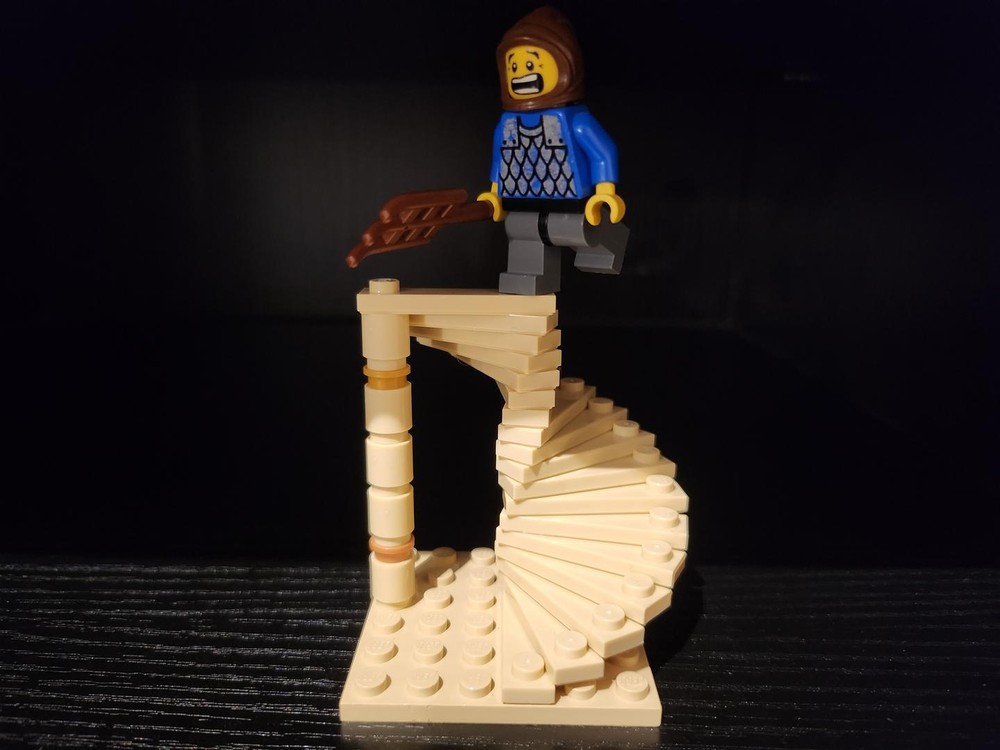 Lego Spiral Staircase