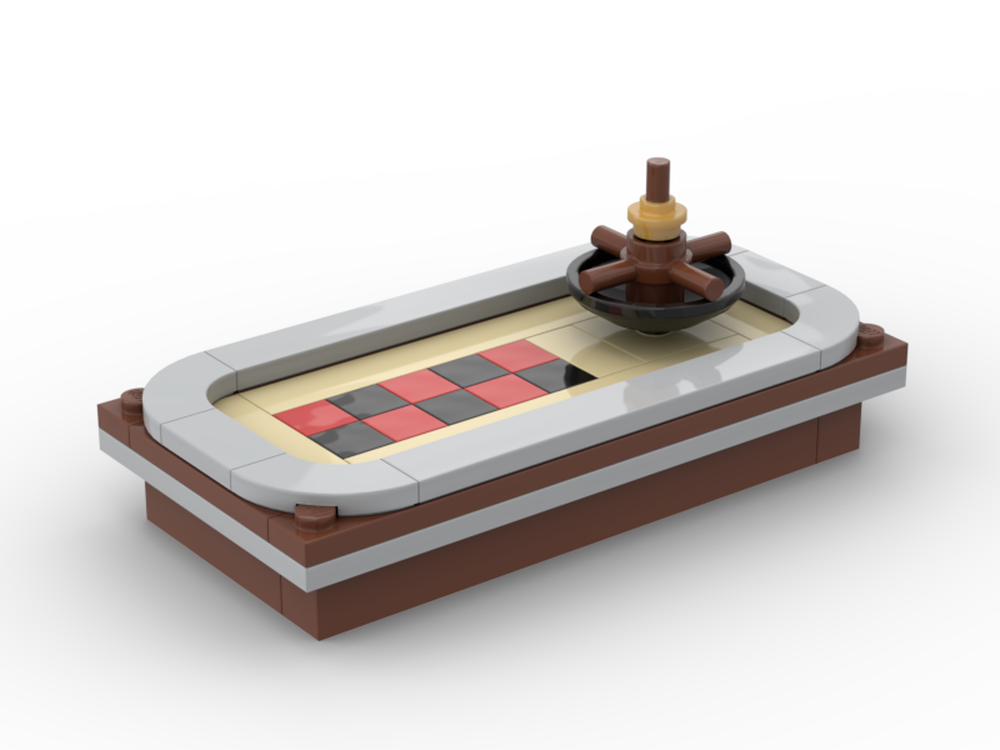 Lego Roulette Table