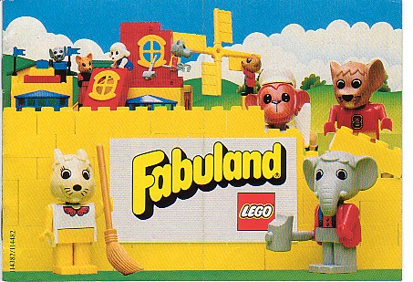Lego 1986 Small Fabuland European (114382/114482-EU II (D/A/CH/F/I))