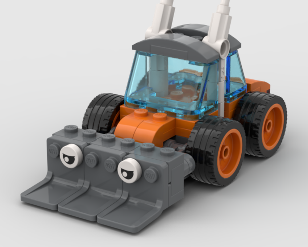 Lego Combat Robot "Bully-Dozer"