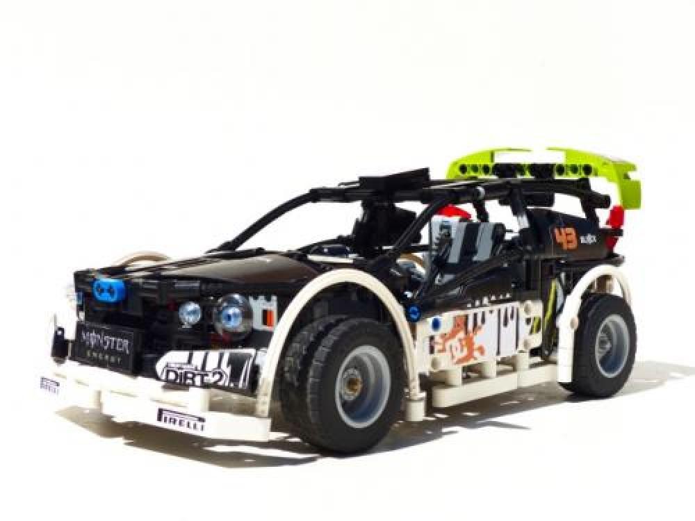 Lego Ken Block's Ford Fiesta