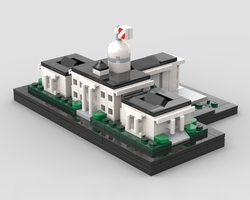 Lego Alabama State Capitol Building (miniature)