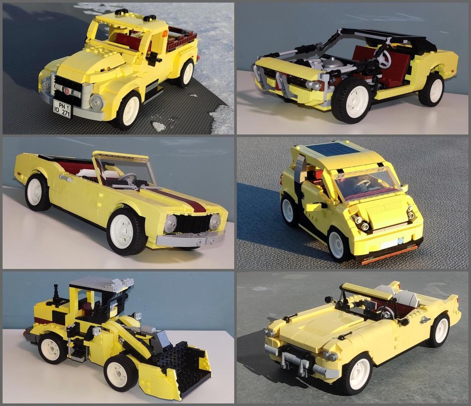 Lego 10271 6 in 1 alternative set