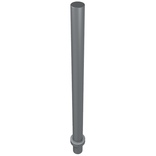 Lego Bar 6.6L with Stop Ring [Umbrella Stand] / Pearl Light Gray