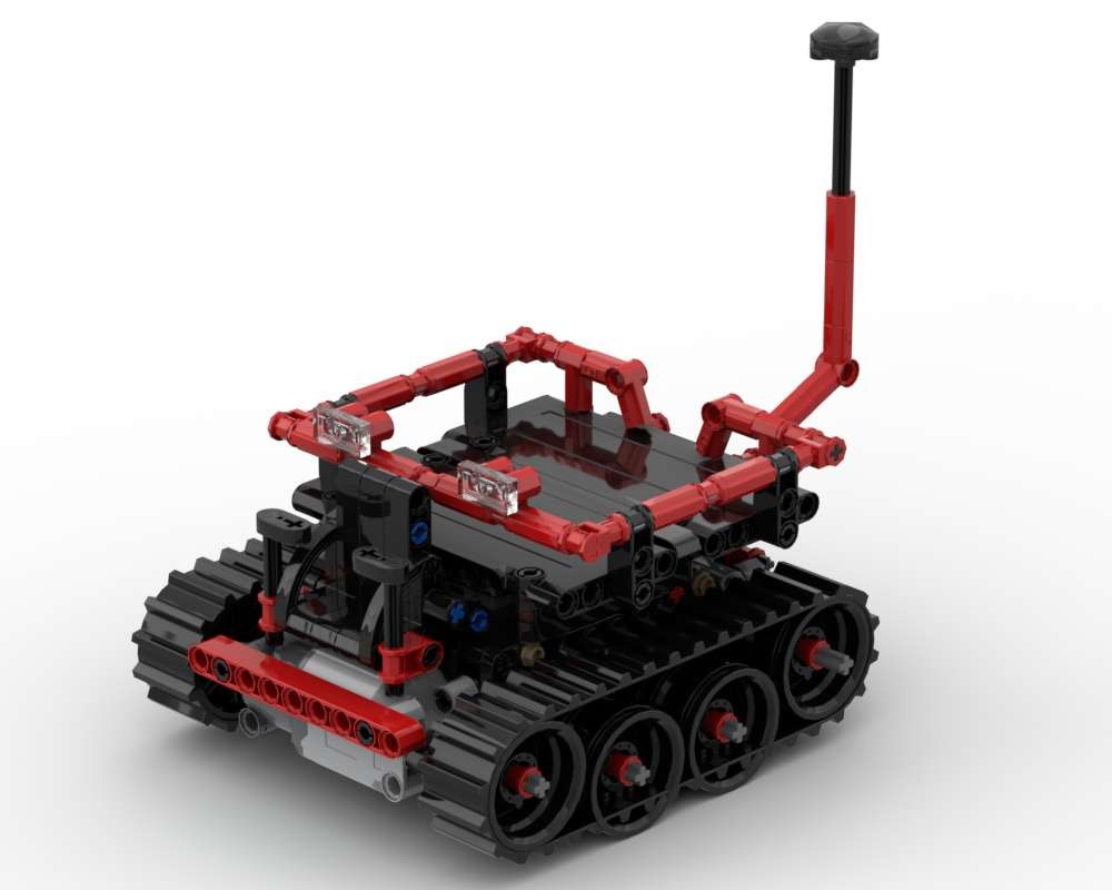 Lego Small Tracked Exploration Vehicle