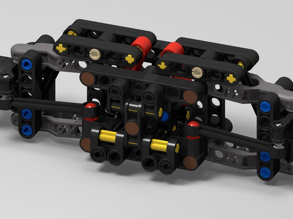 Lego Pushrod Suspension Design