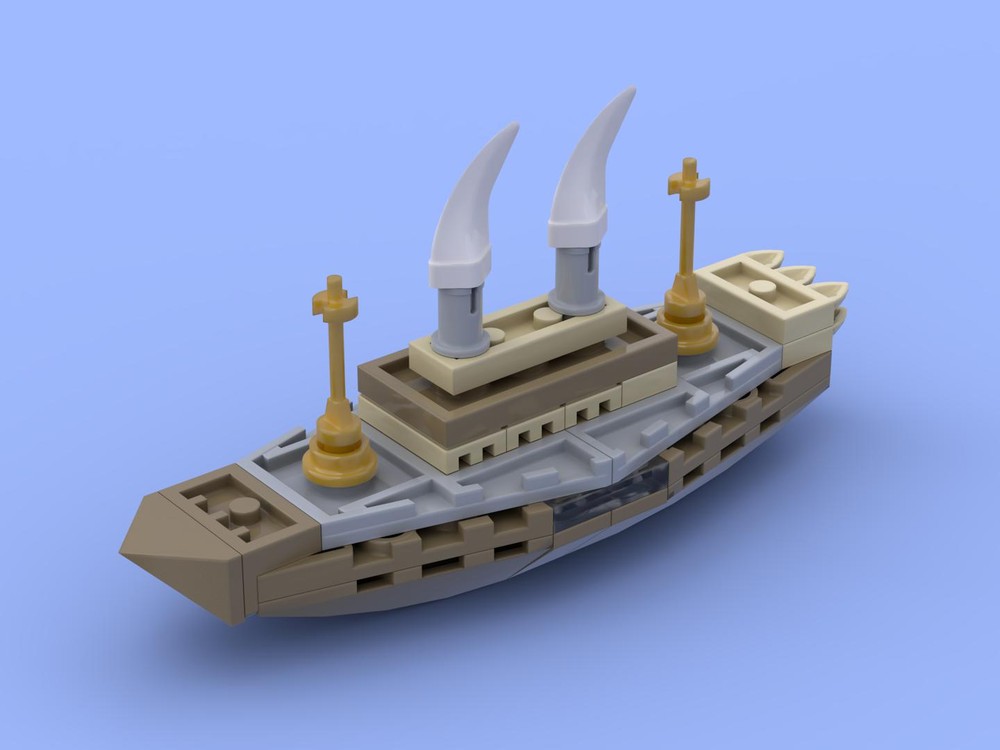 Lego Mini steam liner