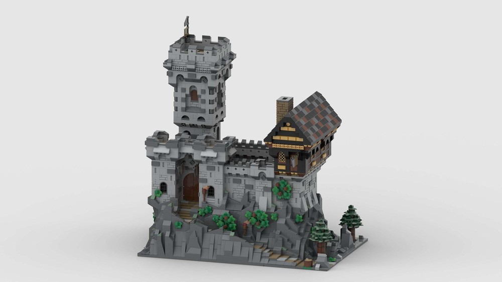 Lego Abandoned Castle