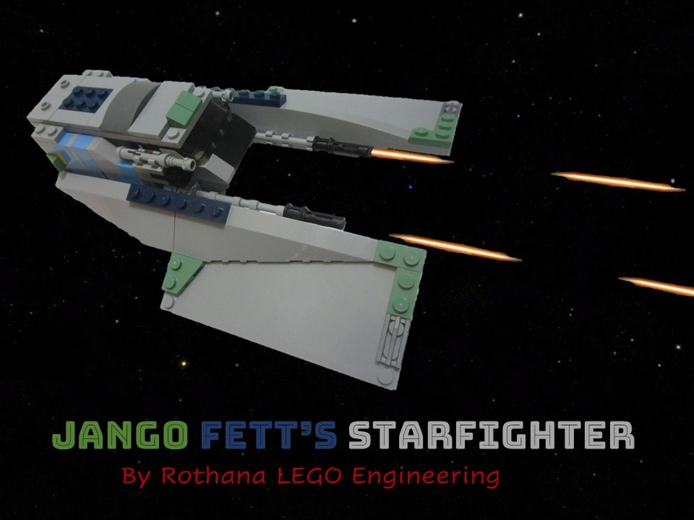Lego Jango Fett's starfighter