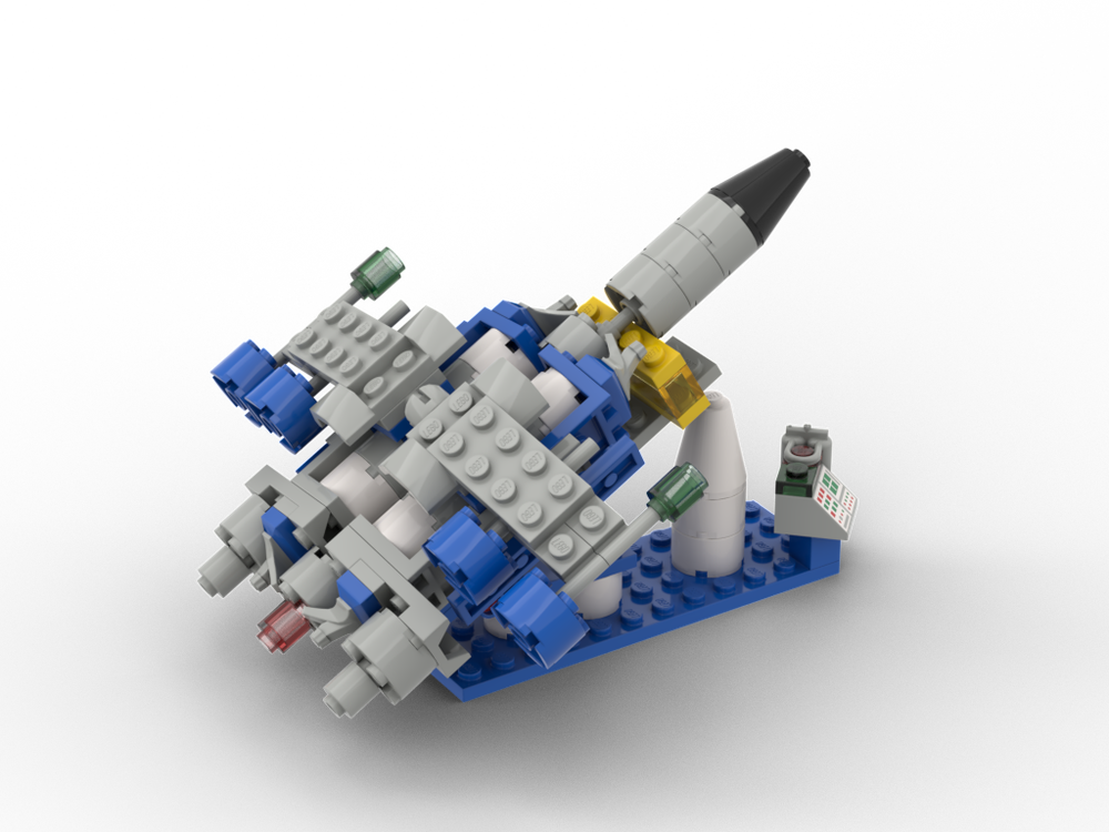 Lego 920 Alpha-1 Space Drone and Launcher