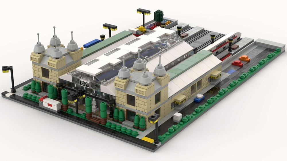 Lego Modular Central Train Station #1