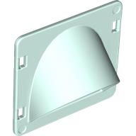 Lego Duplo Door / Window with Curved Window Arch / Light Aqua