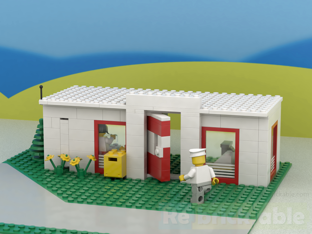 Lego 6380 Office with videoconferencing room