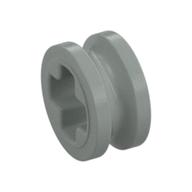 Lego Technic Bush 1/2 Smooth with Axle Hole Semi-Reduced / Light Gray