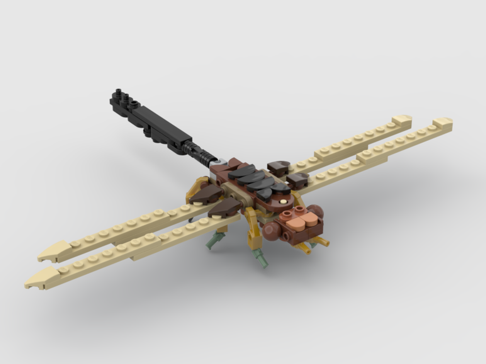 Lego The Insect Collection++: Brown Hawker Dragonfly