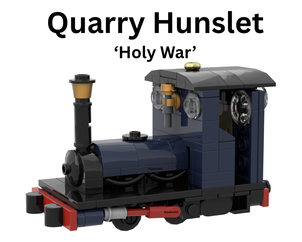 Lego Quarry Hunslet 'Holy War'