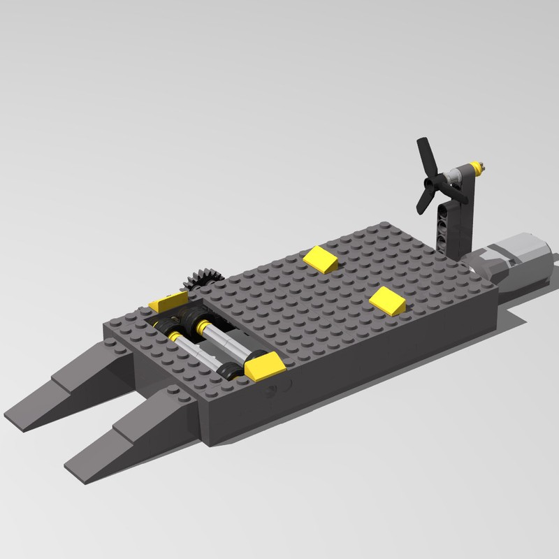 Lego Car Dyno (For 6 stud wide vehicles)