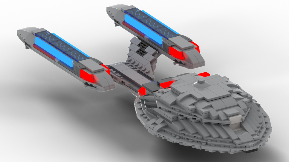 Lego Space Ship Sovereign Class Cruiser