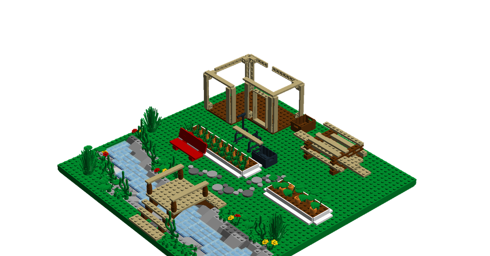 Lego Framing a shed