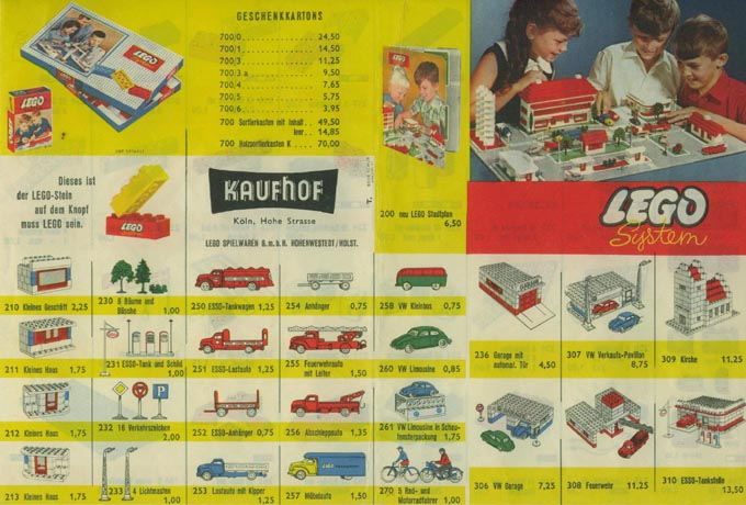 Lego 1961 German - Early Issue