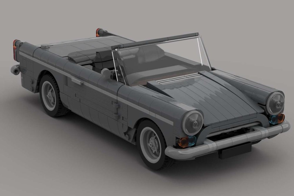 Lego Sunbeam Tiger - DARK BLUISH GREY VERSION