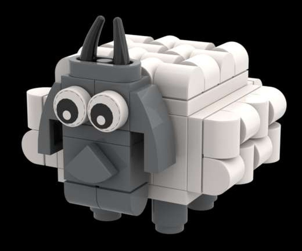 Lego Haggis / HTTYD Sheep