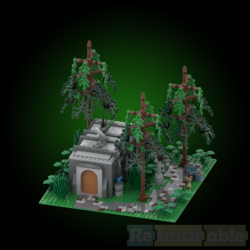 Lego Endor trooper base