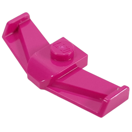Lego Vehicle Body, Front Fender 1 x 4, Formula 1 / Magenta