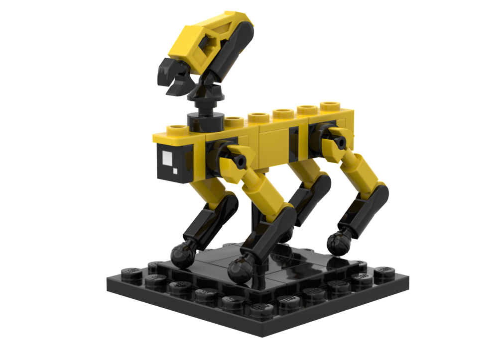 Lego Boston Dynamics Spot: Brickheadz