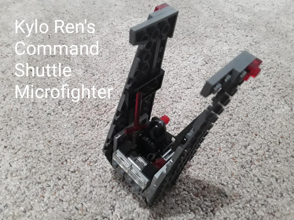 Lego Kylo Ren's Command Shuttle Microfighter