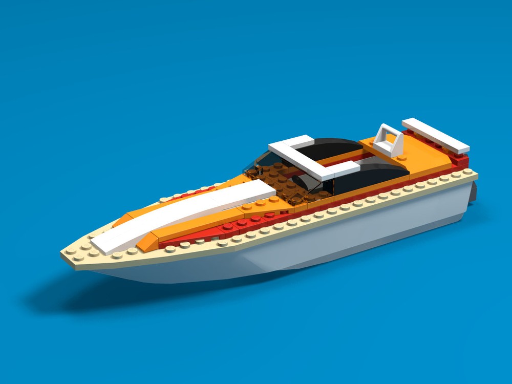 Lego Power Boat