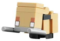 Lego Minecraft Hoglin, Baby - Brick Built