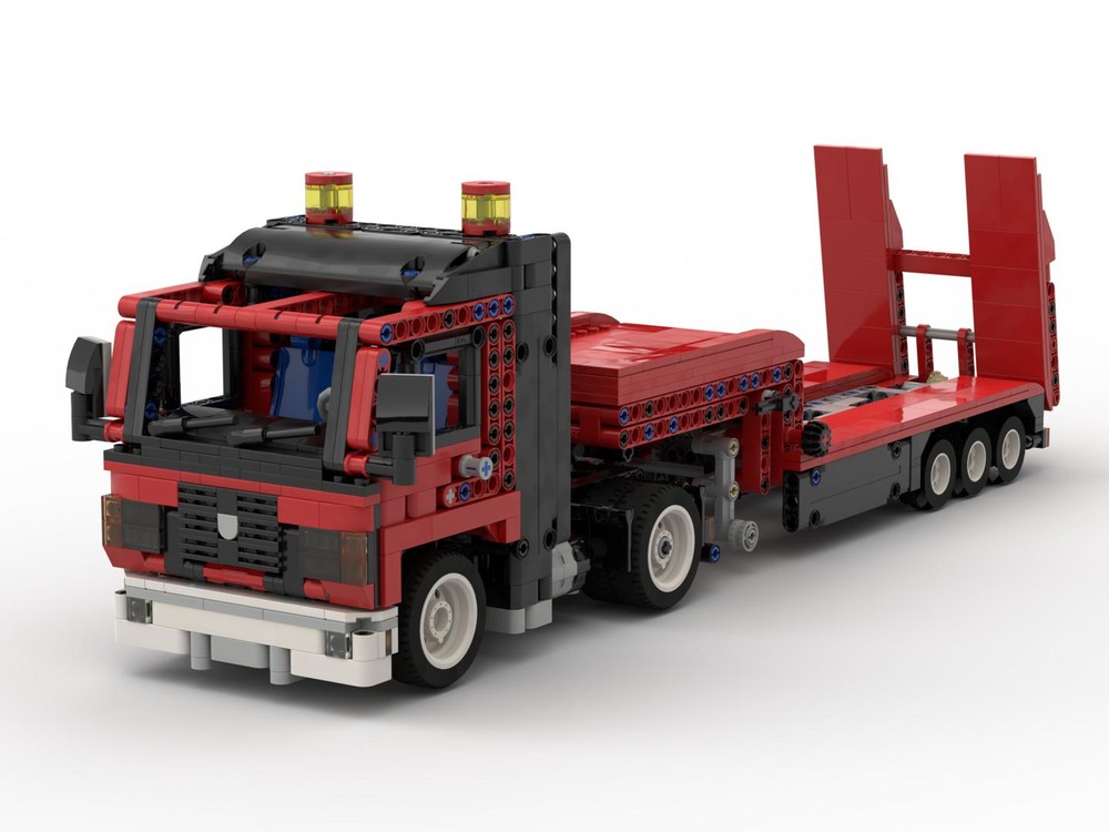 Lego Forklift Transporter - 8872 Redesign