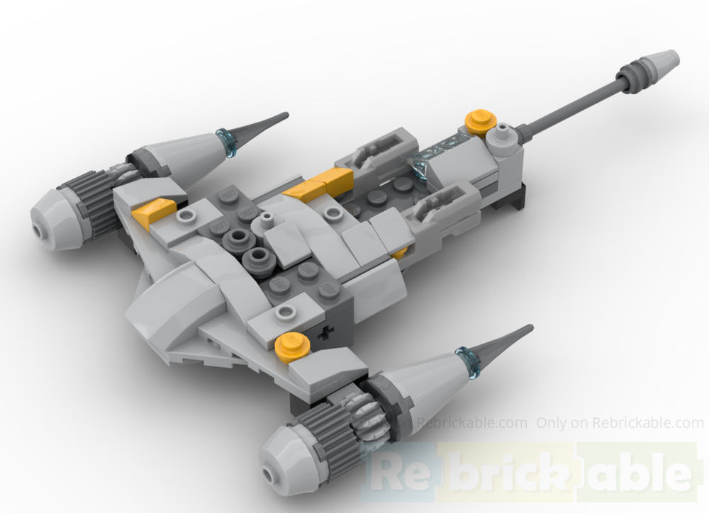 Lego Mandalorian N1 starfighter microfighter