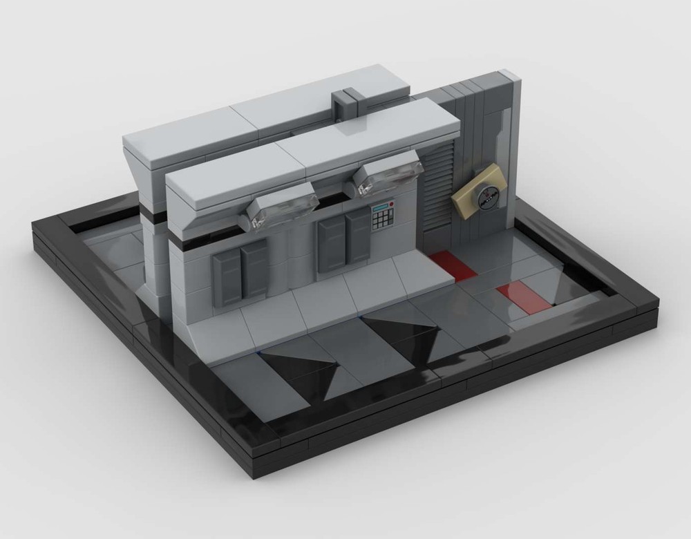 Lego Bridge Door Breaching (Small Version)