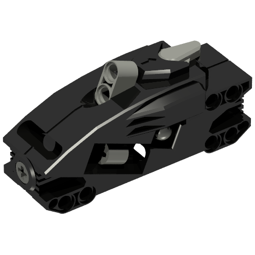 Lego Steering Unit [RC Vehicles] / Black