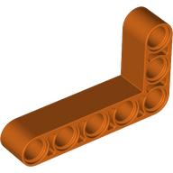 Lego Technic Beam 3 x 5 L-Shape Thick / Reddish Orange